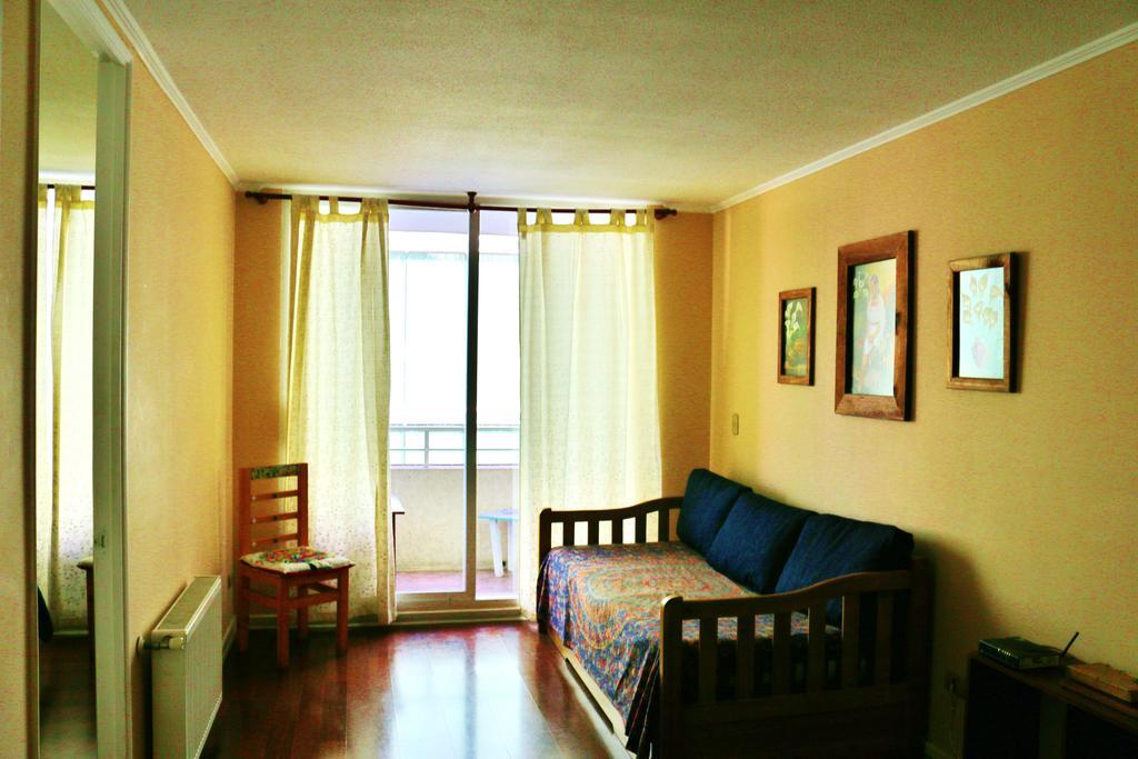 圣地亚哥Paseo Huerfanos El Sol公寓 客房 照片